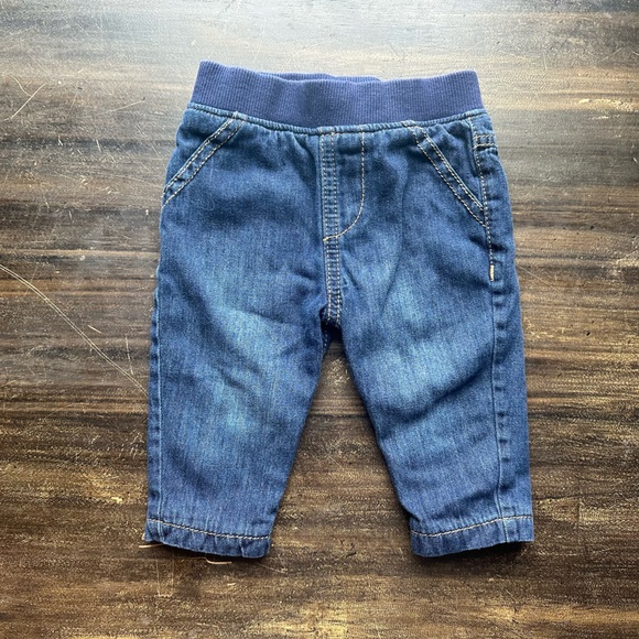 Lot of 7 baby boy pants, Baby Gap, Marks & Spencer Denim Jeans, Carter’s, 6month - Picture 8 of 14